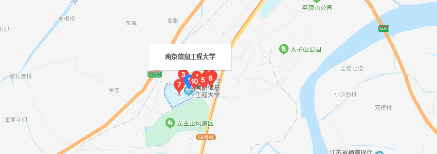 南京信息工程大学学校地图